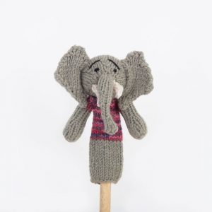 Finger Puppet: Elephant (Nzou)