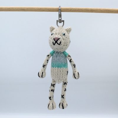 Key Ring: Snow Leopard